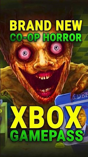 HUGE NEW Co-op Horror Game on Xbox Game Pass! #xbox #xboxgamepass #coop