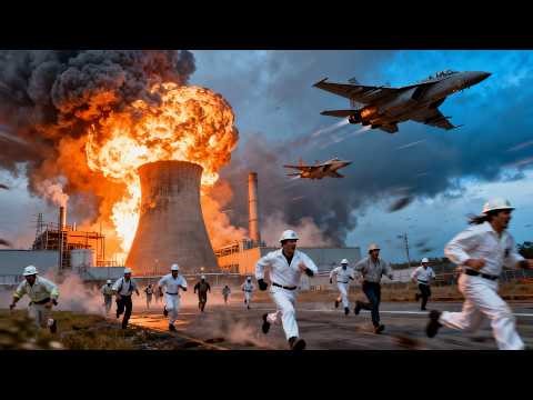 U.S All-Out Attack! U.S Air Force Attacks Iranian Nuclear Facility with Super Big Missiles. Arma 3