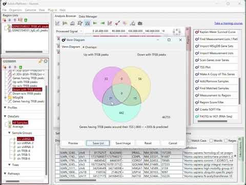 A Quick Tutorial on Integrating ChIP-Seq and Gene Expression Microarray Data Sets