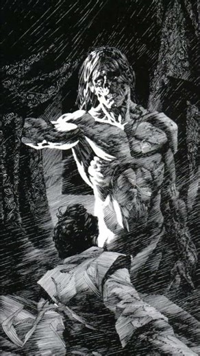 Del Toro's Frankenstein: Inspired by Bernie Wrightson #shorts