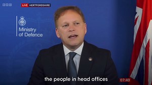1.8K views · 39 reactions | Defence Secretary GrAnt SHapps said it was “very reasonable” to cut 72,000 civil service jobs to fund RiShi SuNak’s pledge to boost defence spending to 2.5% of gross domestic product by 2030. This re-commits to a target set by former PM BOris JohNson in 2022 and firms up Mr SuNak’s own stance on the defence budget. Evening Standard 24 Apr 2024 | We Want Our Nation Back | Facebook