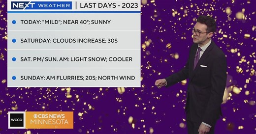 NEXT Weather: 10 p.m. forecast from Dec. 29, 2023