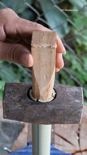 Hammer Handle Making Techniques You'veProbably Never Seen Hshort. #diy #shorts #woodworking