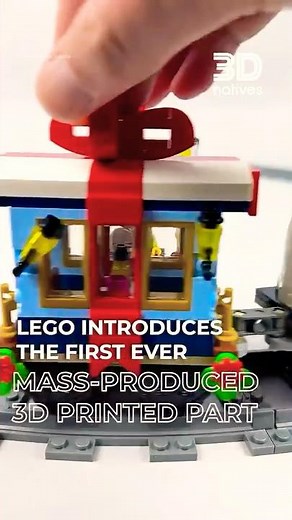 LEGO Used 3D Printing in This Holiday Train Set
