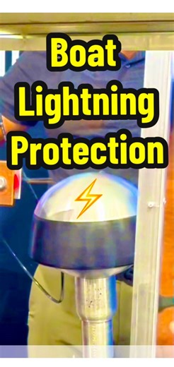 MOREinfo: Just tested the DINNTECO Marine lightning protection and wow, this thing is a game changer! It doesn’t just handle lightning strikes, it actually helps prevent them by neutralizing the electric charge around your boat. No power needed, no worries, just smart protection. After seeing it in action, I can say it’s one of the smartest safety upgrades for any yacht! 👉 Follow Me for more real marine tech reviews and innovations! #lightning #storm #boat #safety #protection | Mr.Anchor News C