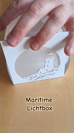 Maritime Lichtbox - Post mit Meerwert - Stampin' Up! #shorts