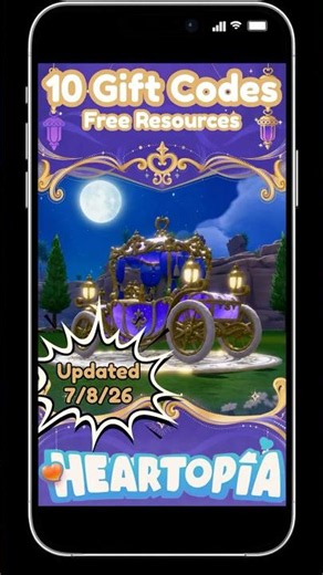 10 Active Gift Codes As Of 7/8/26 for Free Rewards in Heartopia!