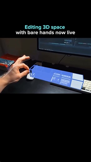 AI. Tech. The next evolution. on Instagram: "This video shows hand tracking voxel tools used for direct interaction with 3D content in space. Instead of controllers or traditional input devices, users manipulate volumetric elements using natural hand gestures. Voxel based systems allow precise, real time editing of three dimensional structures, making this approach relevant for spatial design, simulation, digital fabrication, and future virtual workspaces. The key shift here is interface design.