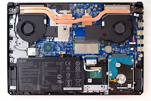 Inside ASUS TUF Gaming FX504 - disassembly, internal photos and upgrade options