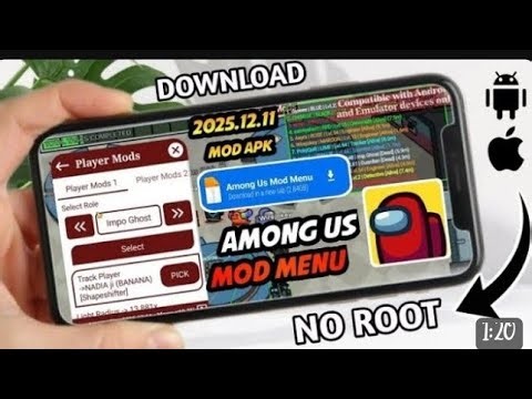 Among Us Mod Menu 2025.12.11 For Android 2026 | 🔥Download Mod Apk (Always Imposter) + Full Unlocked