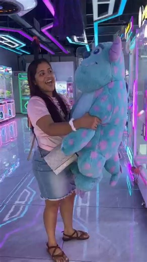  This lucky customer just caught Sully from Monsters Inc! 冀 The big blue monster himself is heading home with his new best friend!  #BeyondGames #ClawMachineWin #Sully #MonstersInc #ArcadeFun #BigWin #PlushieHunter #LuckyCatch #GamingVibes #BeyondFun | BeyondGamestt.Official | Facebook