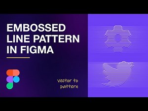 Create Embossed lines pattern in Figma