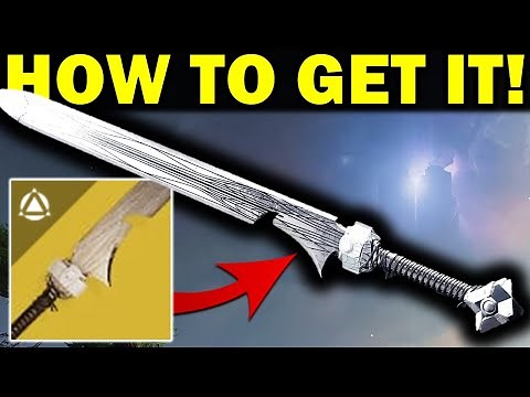 Destiny 2: How to Get The ERGO SUM Exotic Sword! - Final Shape DLC