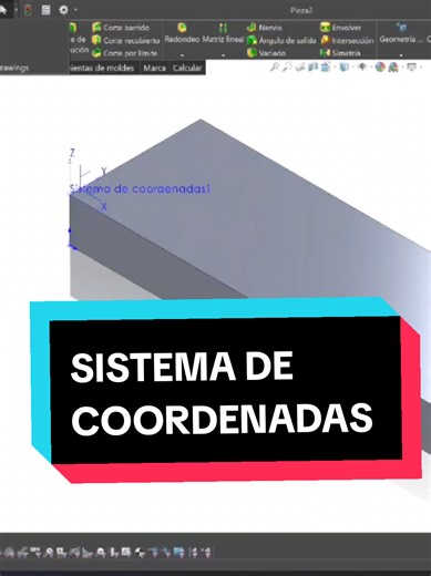 Aprende a usar el sistema de coordenadas en SolidWorks