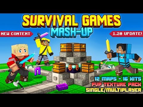 Survival Games Mash Up : A Minecraft Marketplace Trailer