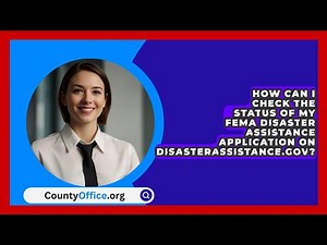 How Can I Check the Status of My FEMA Disaster Assistance Application on DisasterAssistance.gov?