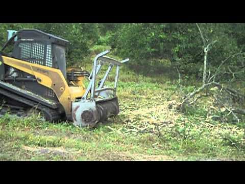DENIS CIMAF Land clearing equipment forestry Mulcher for skid-steers