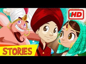 ALADDIN, story for kids, Fairy Tales and Stories for Kids, Aladdin kids story
