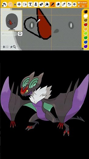 How to make Noivern from Pokemon #noivern #pokemon