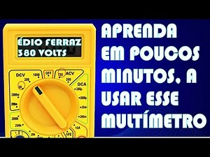 COMO USAR O MULTÍMETRO DIGITAL