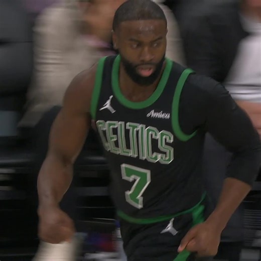A star stepback ✨ Vote JB to All-Star at Celtics.com/vote | Boston Celtics