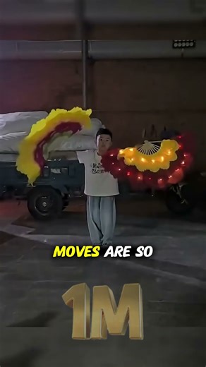 The Boy Whose Fan Dance Amazes Everyone #funny #viralvideo