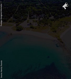 75K views · 322 reactions | This beach with Caribbean-blue water is hidden in Ontario! You have to check it out this summer! | Hamilton Rising | Facebook