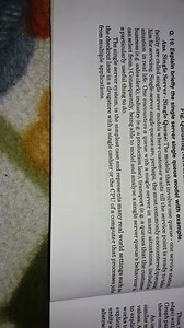 Single server single queue model