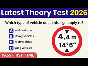 Get 50/50 First Time | Driving Theory Test UK 2026