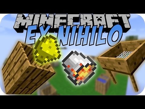 Minecraft EX NIHILO MOD (Kompost, Skyblock, Würmer) [Deutsch]