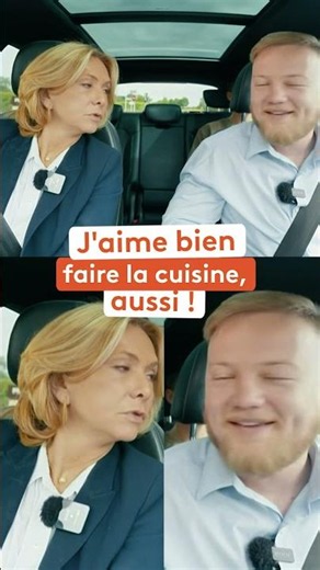 Valérie Pécresse in the French version of Carpool Karaoke!