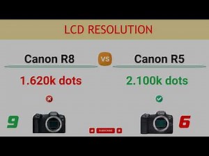 Canon R8 vs Canon R5 Comparison: 9 Reasons to buy the R8 and 15 Reasons to buy the R5