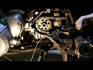 Exchanging the clutch wire of the classic KZ1000