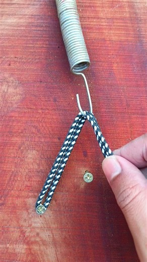 The Smart Way to Install a Spring Using Only Rope!