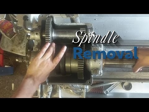 Sheldon 11" Lathe - Spindle Removal and Belt Replacement