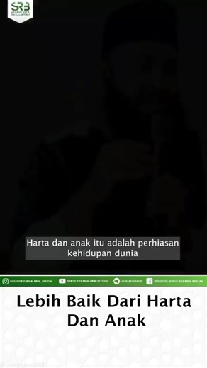 yang lebih bafk dari harta dan anak adalah.. semoga kita bisa istiqomah mengerjakan amal sholeh.. #reels #anakrantau #sholat #sorotan #anak