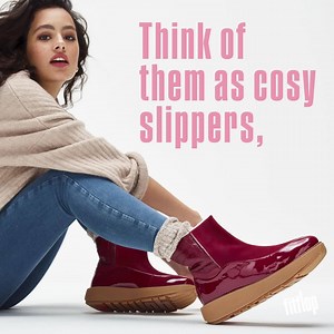 Look What’s Just Arrived…They're Perfect! The world’s best winter boots are made by us! We’ve taken our unparalleled ergonomics-technology and built it into a super water-resistant, slip-resistant, snow-resistant, high-tech, Scotchguarded, eco-wool-lined, ultra-comfy cozy winter warrior. | FitFlop