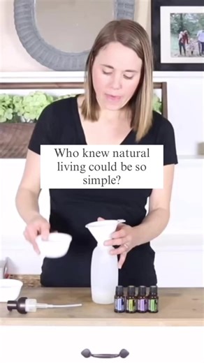 Making your own all-natural shampoo is so easy! I have several recipes on my blog, ouroilyhouse.com, but this was the first one I ever made and is a great shampoo to start with. Switching to natural shampoo can take a bit of adjustment, but it’s so worth it. Ingredients 1/4 cup water 1/4 cup castile soap 1/2 teaspoon jojoba oil (for dry hair) 10-15 drops of essential oils Instructions 1. Add the water, castile soap and jojoba oil to a glass container. (Use an old shampoo bottle, foaming soap dis