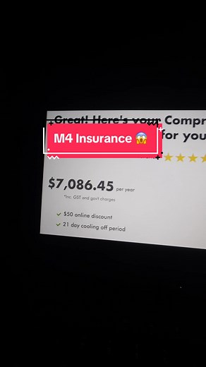 BMW M4 Insurance Costs for 20 Y/O: Expensive Ownership Expenses