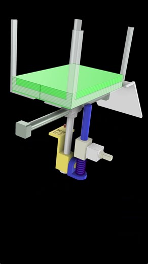 Feeding #mechanism #3dprinting #machine#solidworks #simulation