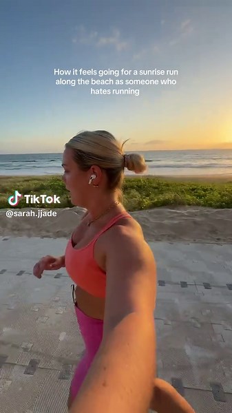 Sunrise Run Experience: A Beginner's Journey on the Beach