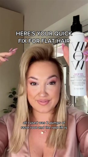 Raise the Root: Quick Fix for Flat Hair