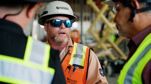 Meet Superintendent Cody Erwin 👷‍♂️ Leading a data center build means keeping every detail in sync and every milestone on track, and Cody makes it look easy ⚡ ➡️ https://bit.ly/4njZs5y | Power Design