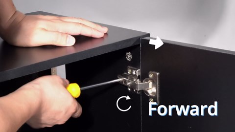 Buffet Cabinet with Storage - Buffets & Sideboards Kitchen Storage Cabinet, Wood Console Table Coffee Bar Accent Cabinets for Living Room Dining Room Entryway Small 2 Doors & Drawers, White 35.4"W