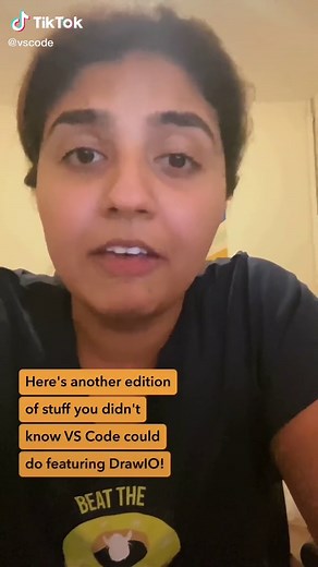 Code is art, right? try drawing inside vs code with this extension! 🎨 ✏️ #drawio #coding #schema #diagrams #vscodecandothat