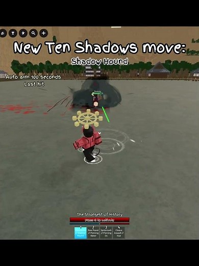 Updates on my Meguna custom moveset v1.2 in jjs skill builder #jujutsukaisen #jujutsushenanigans