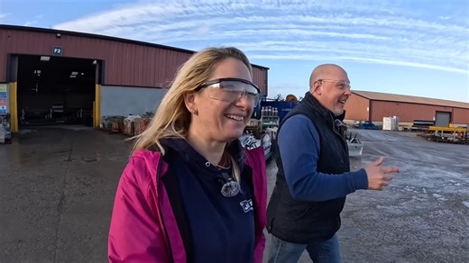 I took a tour inside a farm machinery factory