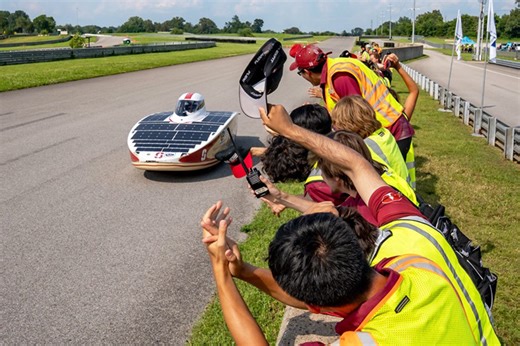 Stanford secures podium finish at solar car competition