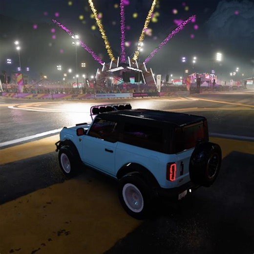 Night Rain & Snow Drive with Ford Bronco | Relaxing Long Drive ASMR #asmrdriving