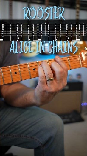 ROOSTER Alice In Chains Guitar Riff with Tab